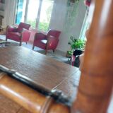 small bamboo mirror, 44 by 39