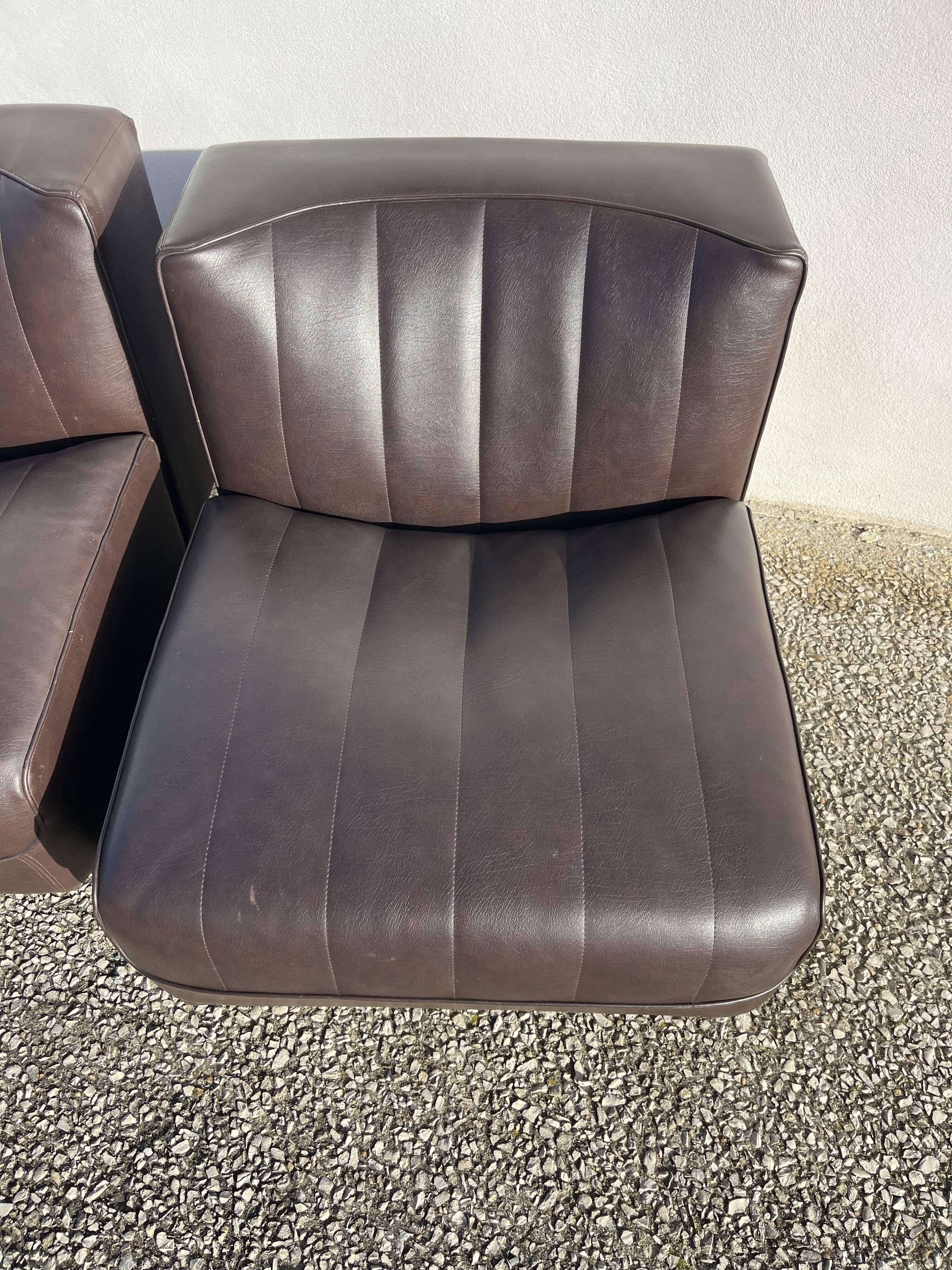 Fauteuils 9000 par Tito Agnoli pour Arflex Italie, années 1969