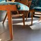 Trio de fauteuils vintage