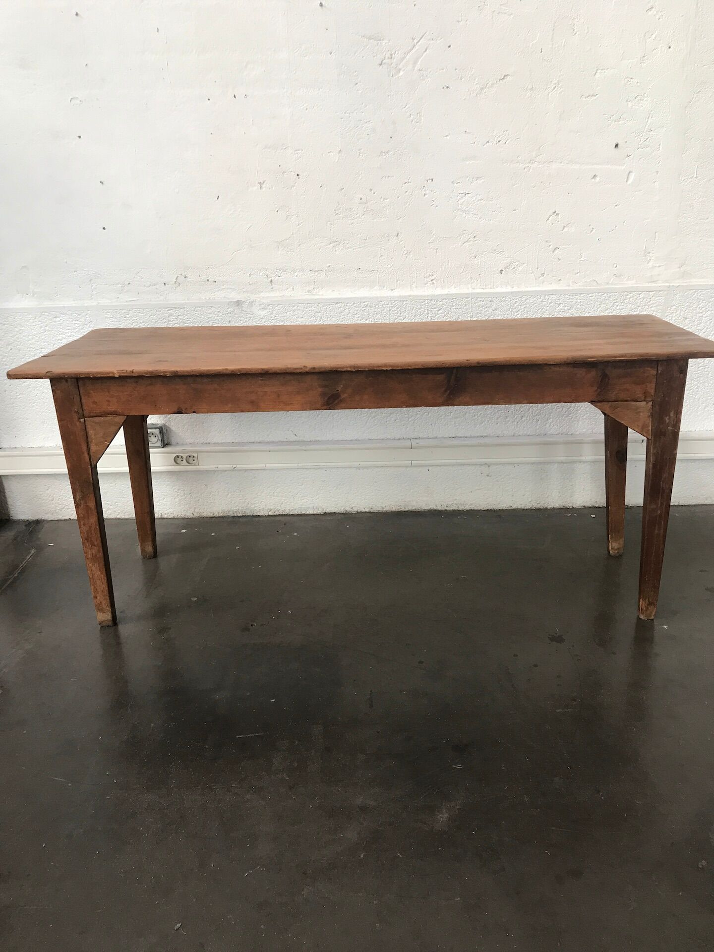 Old bistro table