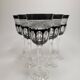 Service "Pénombre" in black and clear crystal – Crystal of Paris