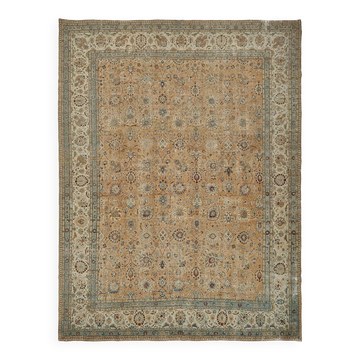 Tapis vintage unique fait à la main 380 cm x 488 cm