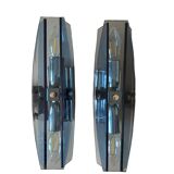 Pair of wall lights attributed to Veca for Fontana Arte, 70s