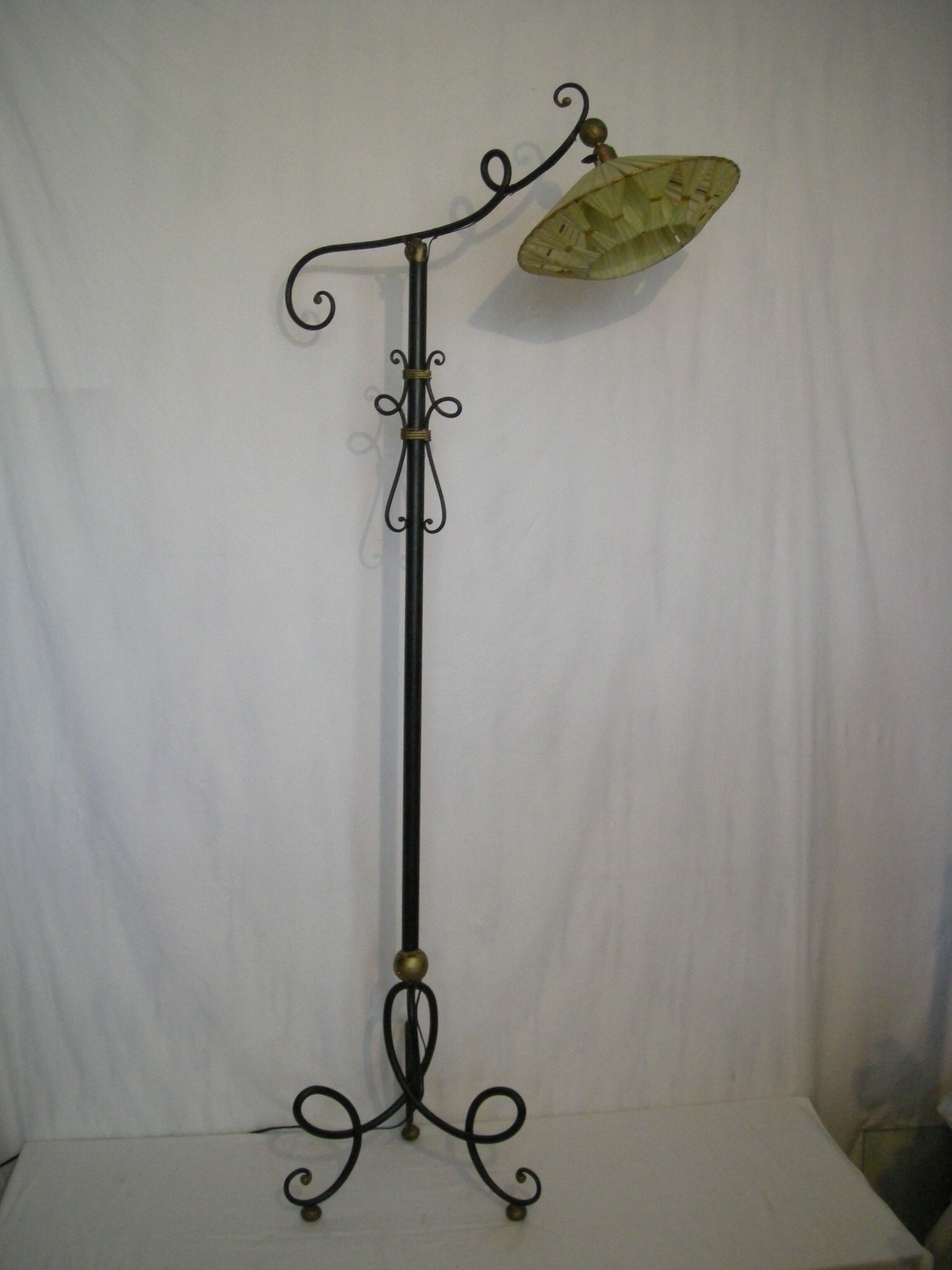 Lampadaire à bras des années 40