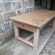 Solid oak farmhouse table, 200 cm