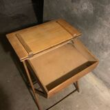 1950s folding school desk