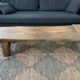 Naga coffee table in solid wood 190X61