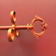 Brass pipe holder