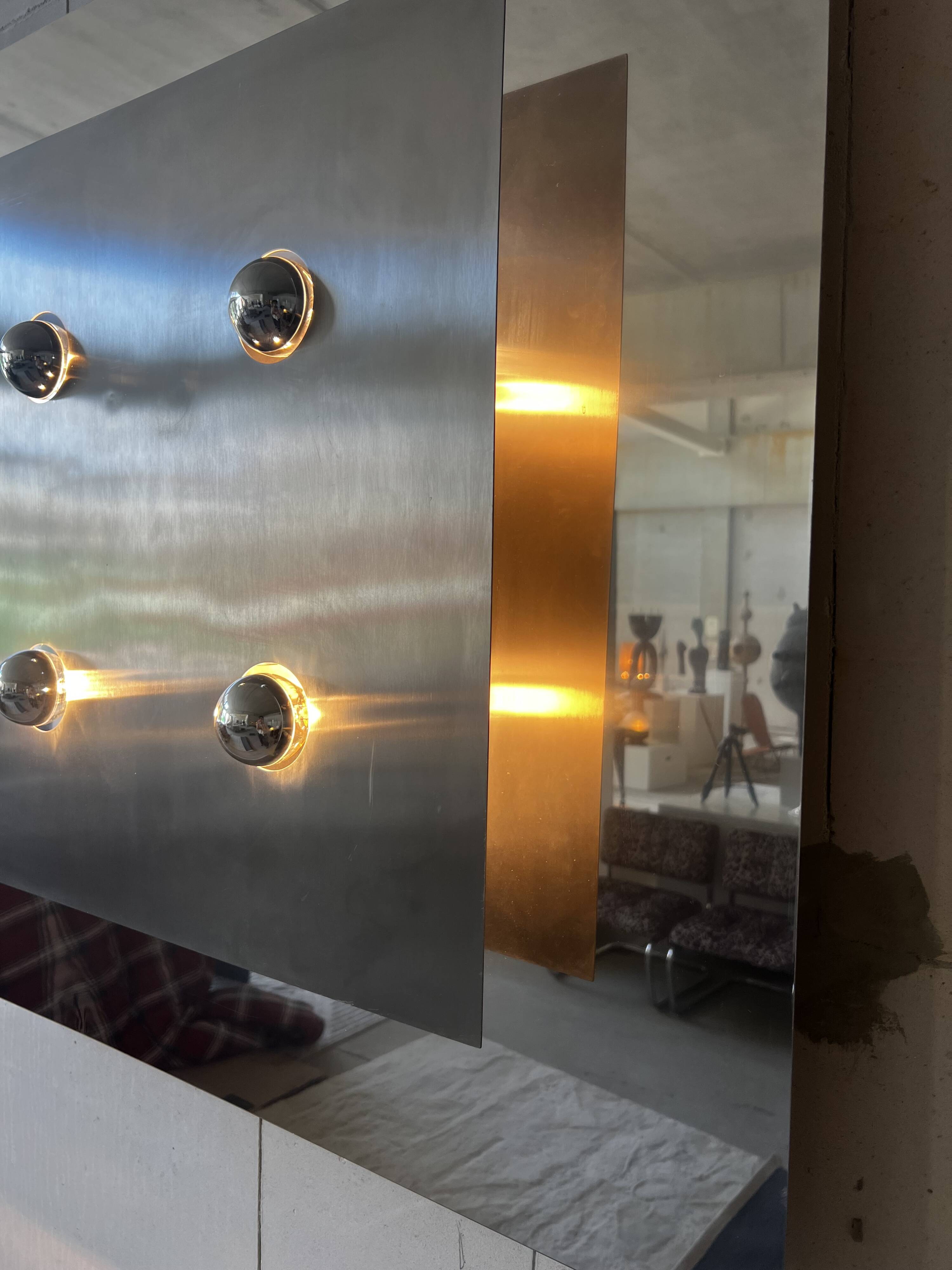 Screen wall lamp by Fabrizio Cocchia and Gianfranco Fini for New Lamp