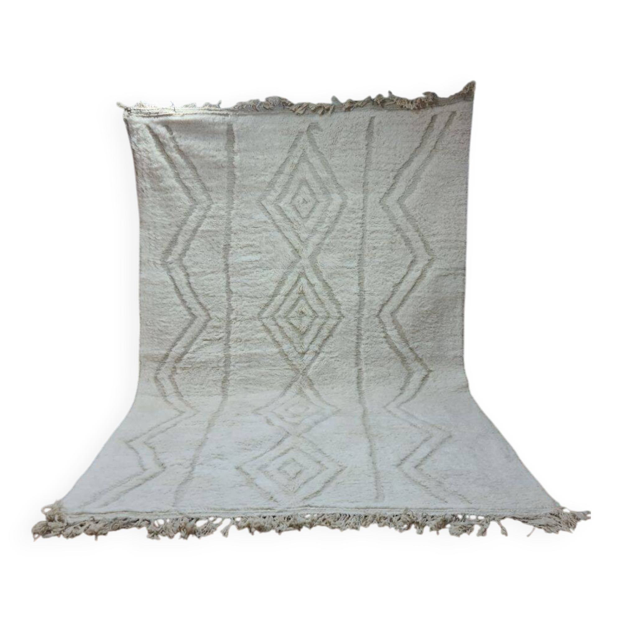 Beni Mrirt Rug 100% Natural Wool – Luxury and Berber Craftsmanship 300x200cm