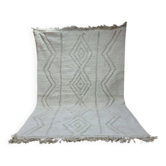 Tapis Beni Mrirt 100% Laine Naturelle – Luxe et Artisanat Berbère 300x200cm