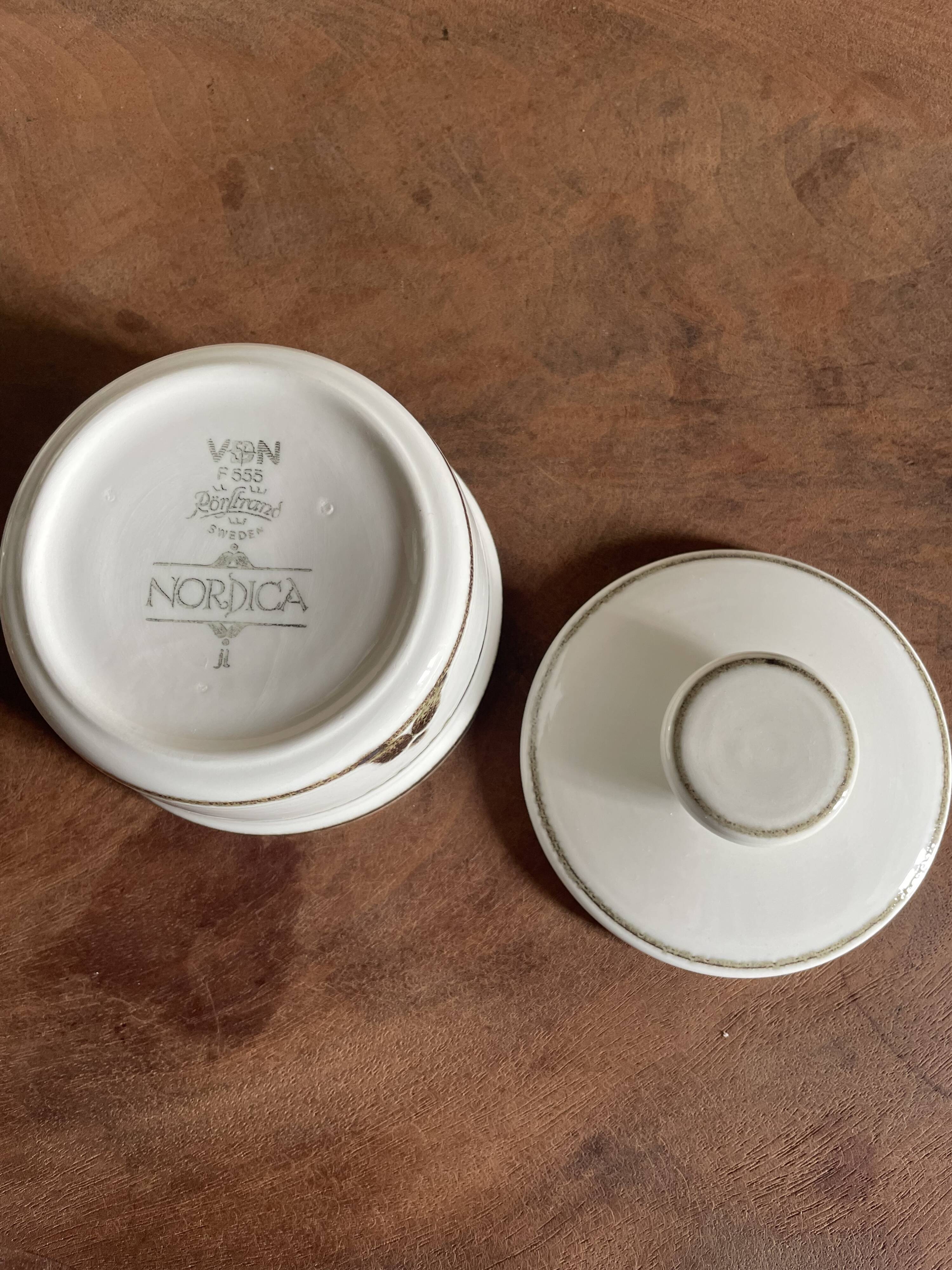 Vintage Tableware Lot 1979 Rörstrand Nordica Carl Harry Stalhene Sweden