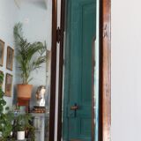 Triptych mirror 1900 with beveled mirrors, 88/42 x 68 cm