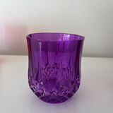 Verre en cristal d'arques vintage