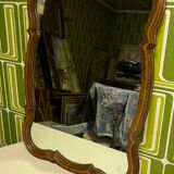 Old oak mirror