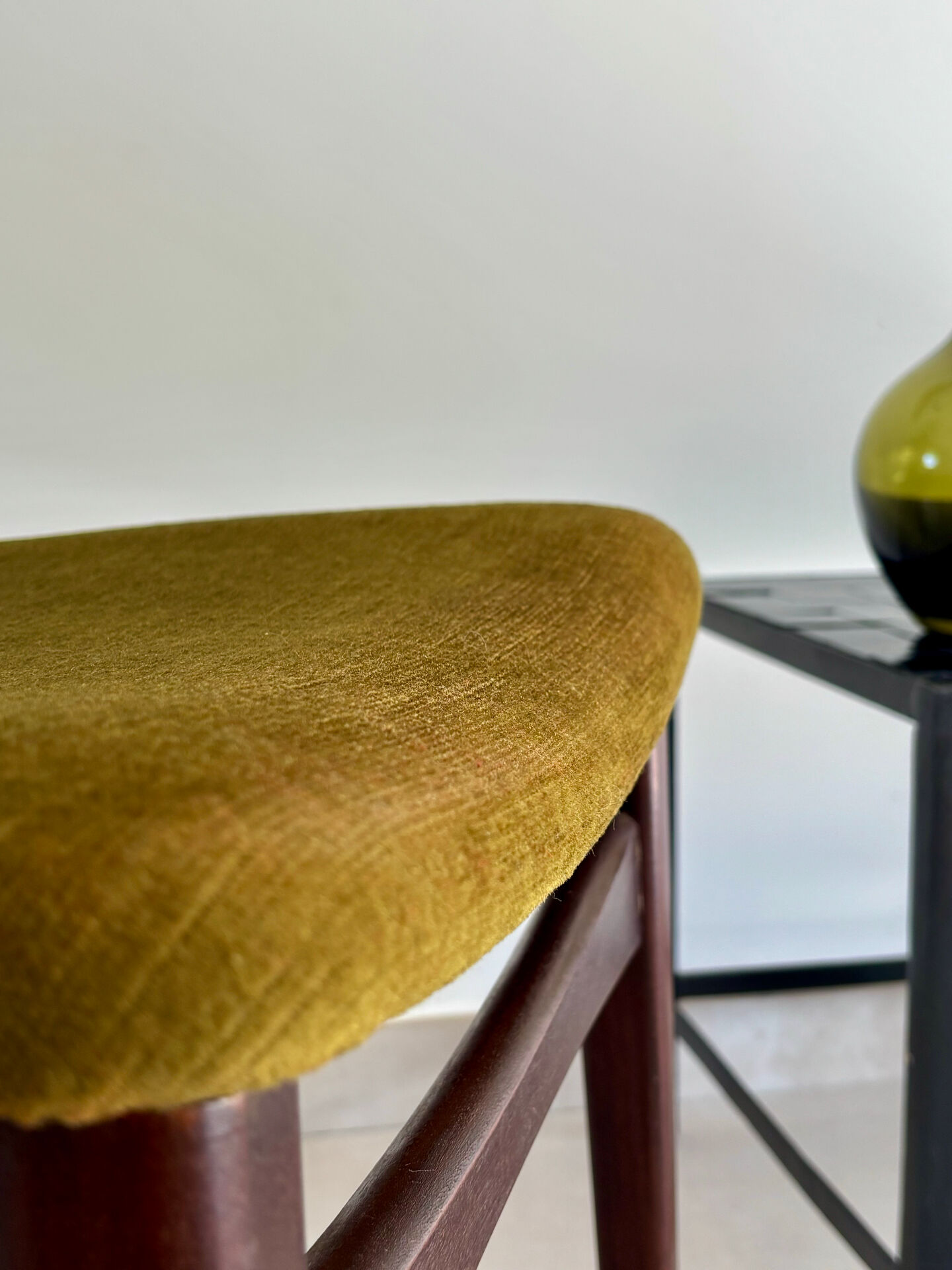 Chaises vintage en palissandre de style scandinave