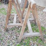 Pair of carpenter's trestles 1900