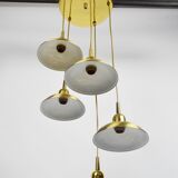 Lampe cascade, années 1980