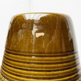 Footed vase in West German pottery, mid-century WGP by Bay Keramik, 1960s.