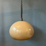 Space age mushroom suspension lamp by Dijkstra