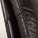 Danish vintage lounge chair with footstool, 1970s