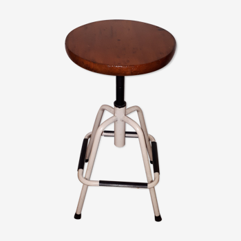 Adjustable medical stool, vintage