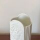 White porcelain vase by Manfred Frey for Kaiser, Germany 1960s