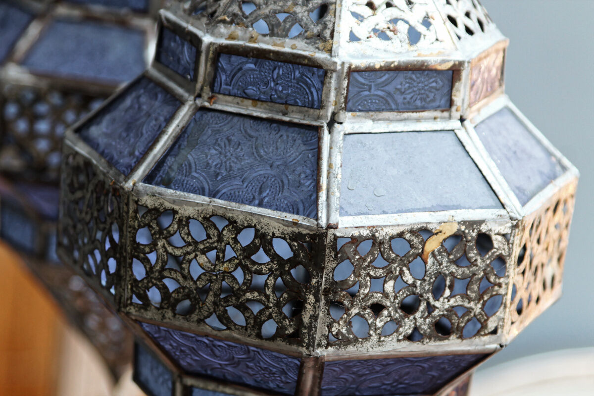 Pair of oriental lanterns