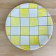 6 flat cambridge plates by Salins