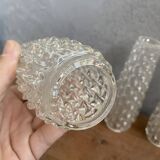 3 glass tulips 19 cm for chandelier lamp light fixture