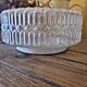 Ceiling lamp in molded glass