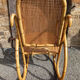 Bamboo, canborn, vintage rocking chair