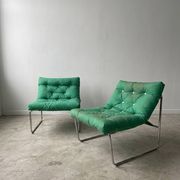 Pair of vintage armchairs
