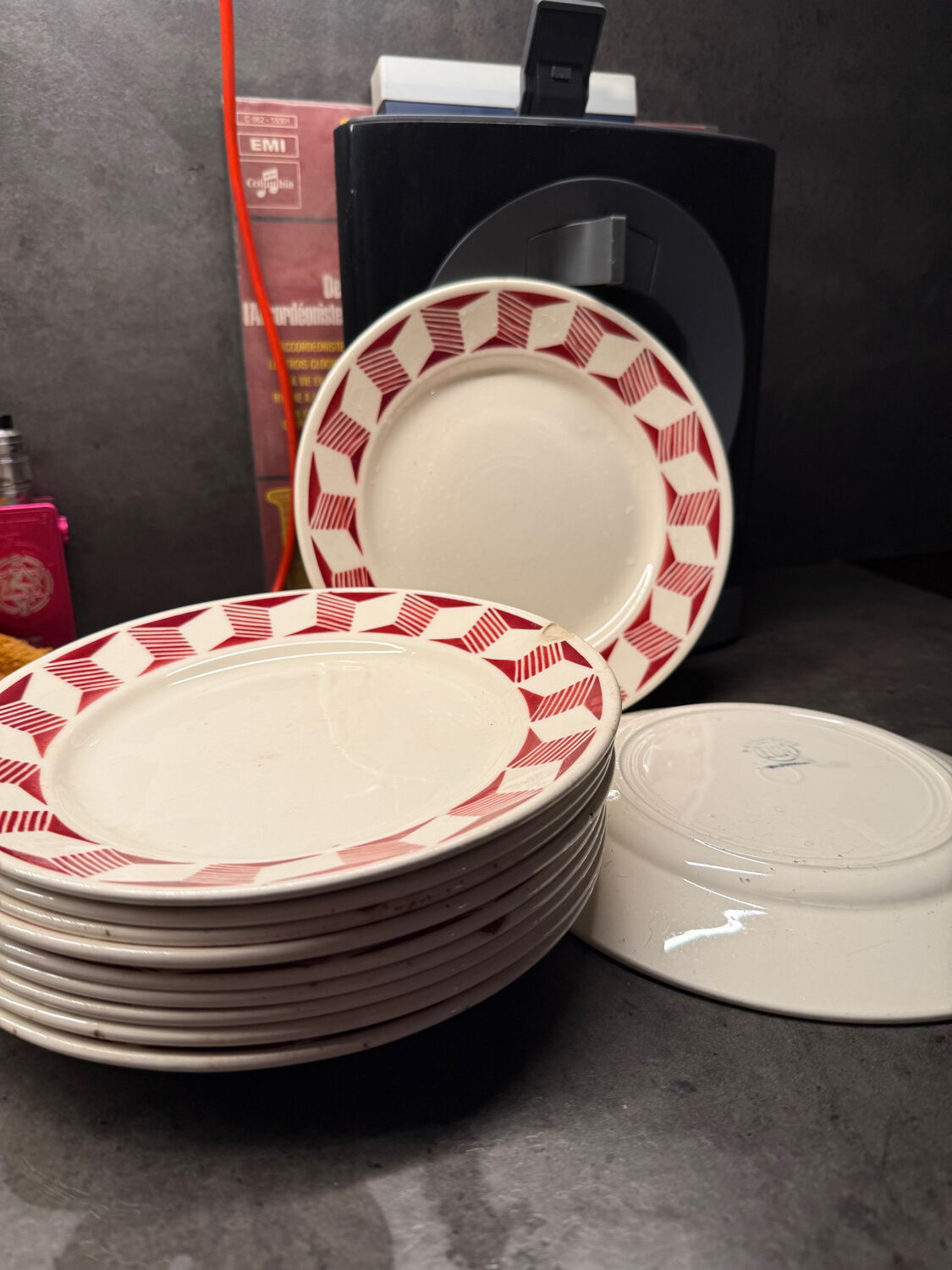 Badonviller plate model St Christophe