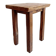 Spanish Baroque Oak Side Table or Stool, Wabi-Sabi Style, 18th C.