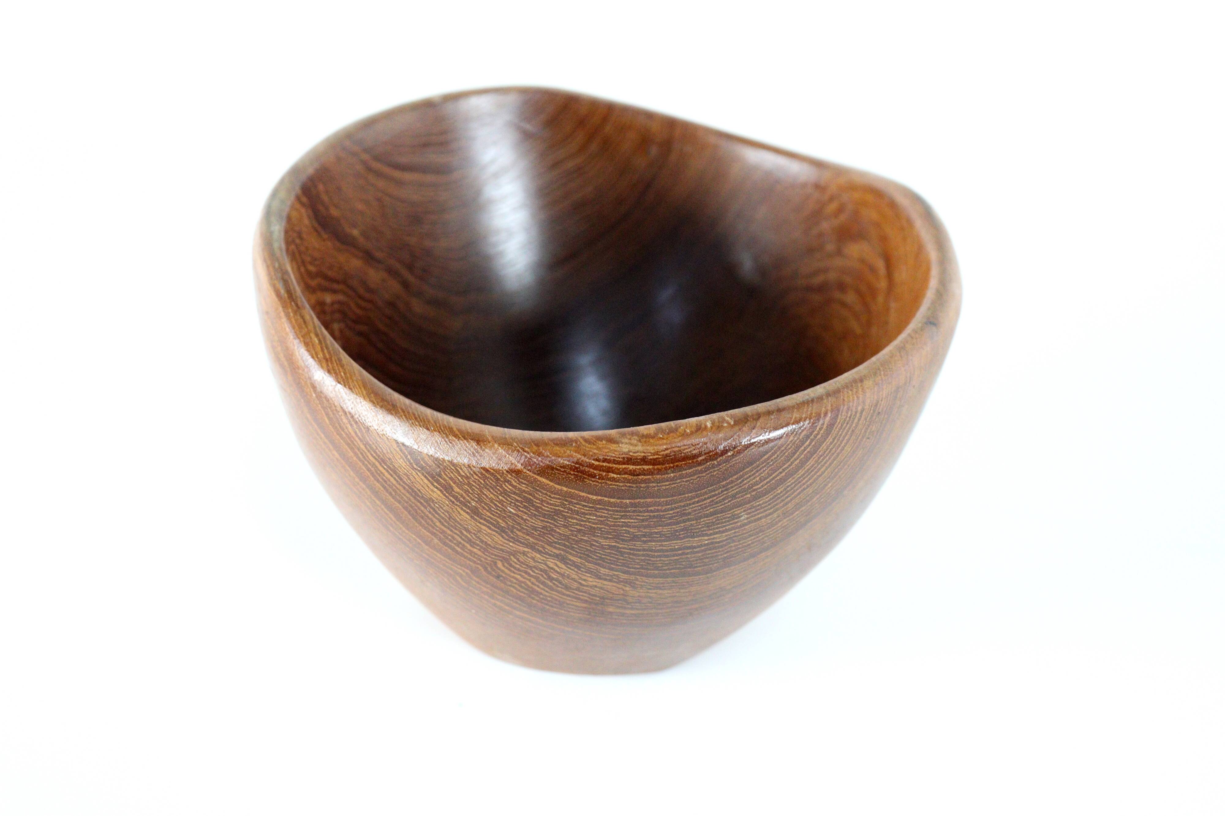 Teak bowl