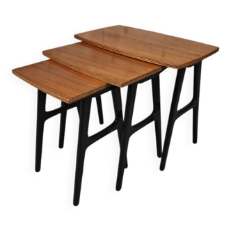 Lot de 3 tables gigognes