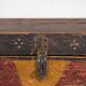 Antique hand-painted ethnic trunk (circa 1890) #30