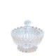 Baccarat sugar bowl, "alternating ribs" model