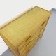 Vintage rattan and rattan chest of drawers from the 70s