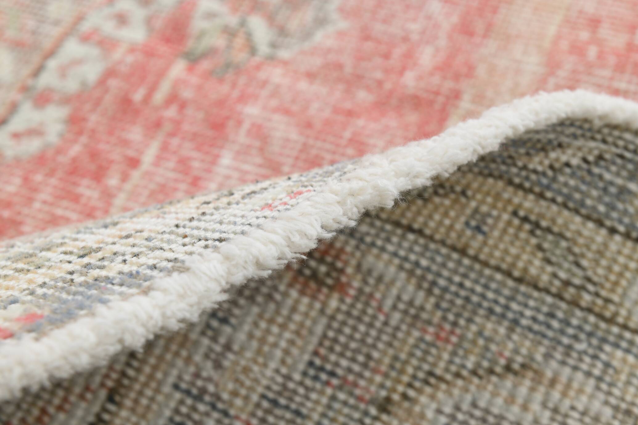 7x10 Soft Red & Beige Persian Area Rug, 207x310Cm