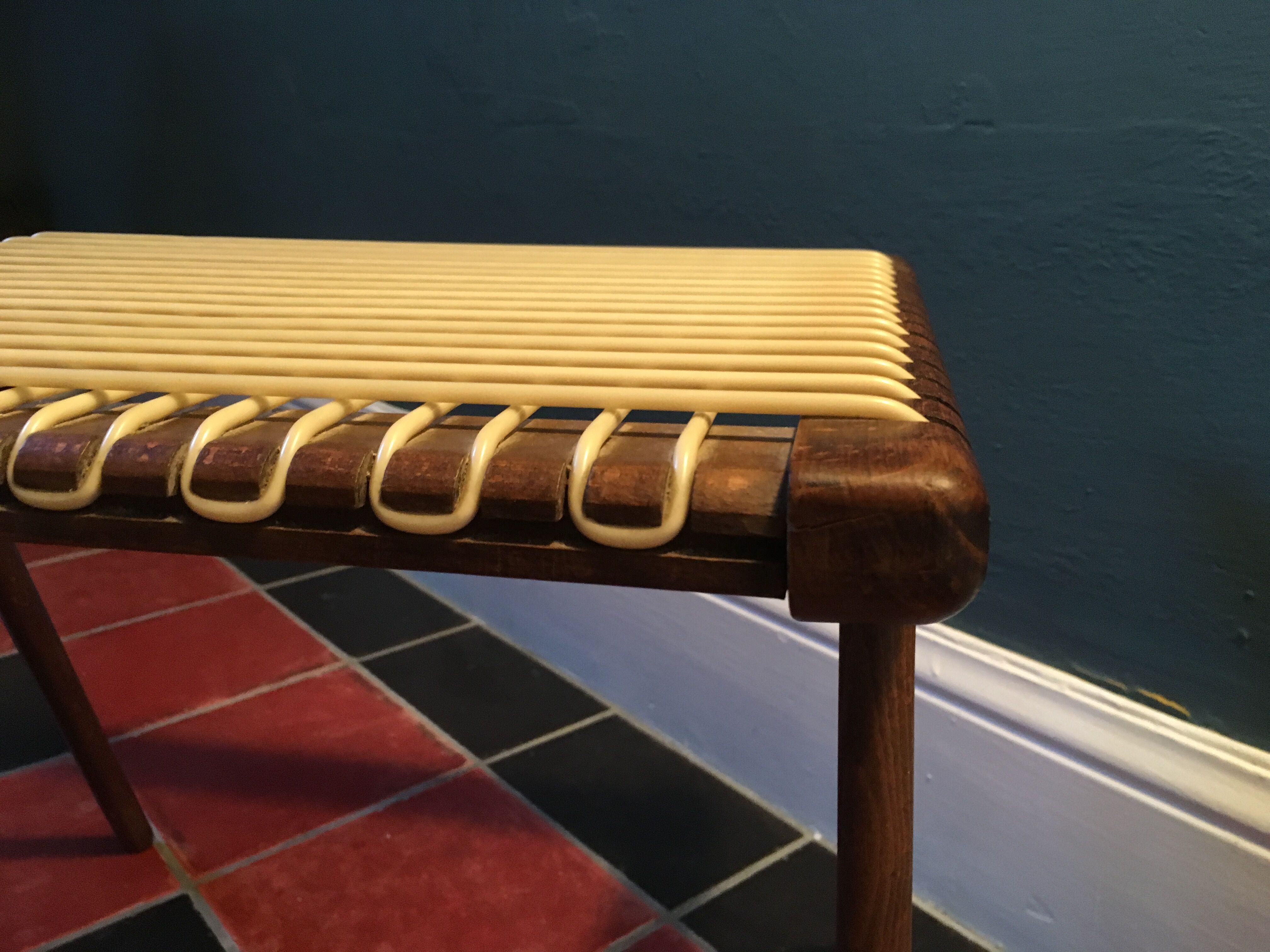 Vintage stool, design, 1960, Georges Tigien, Scandinavian