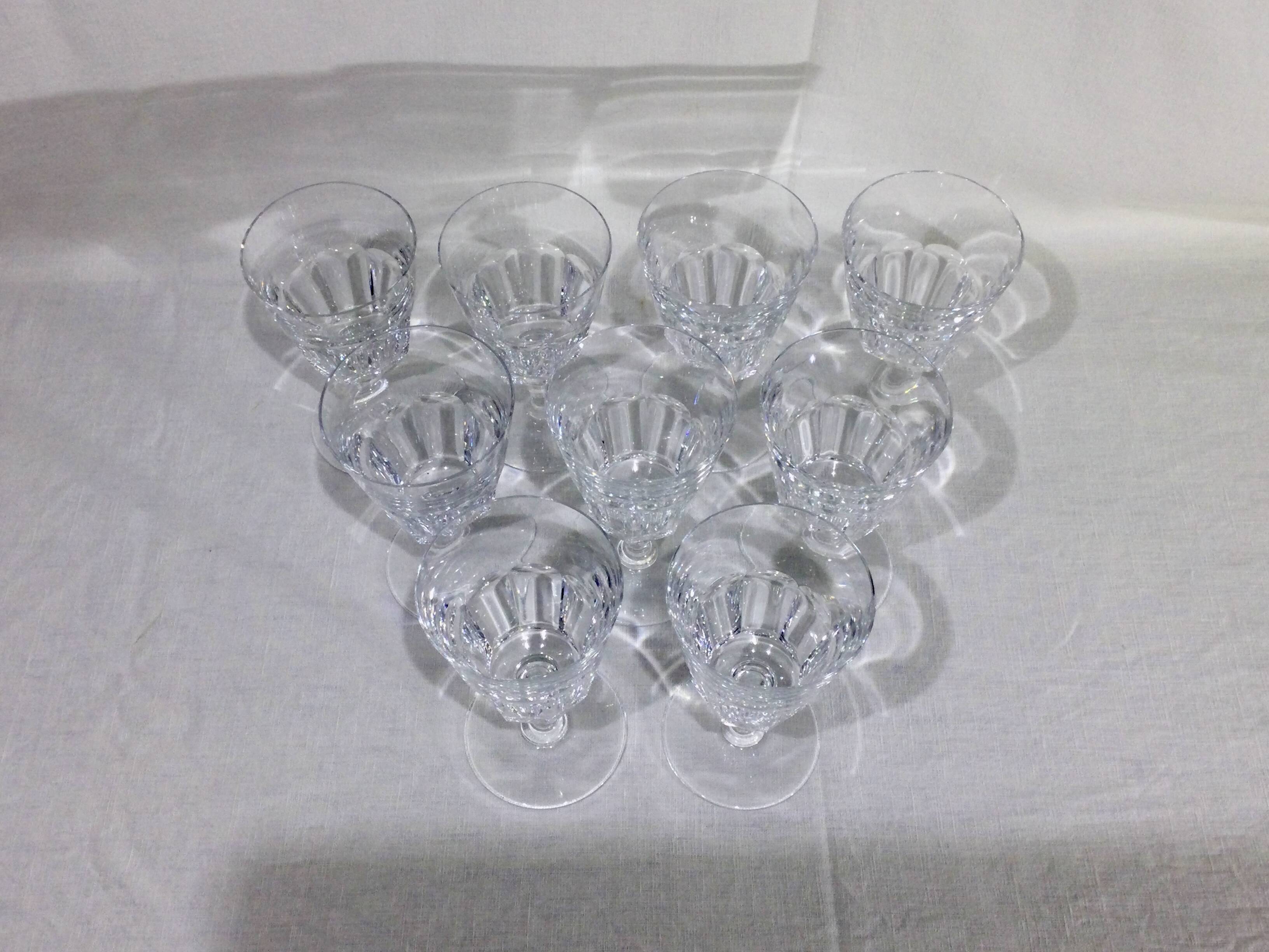 Baccarat - 9 Missouri Model Water Glasses
