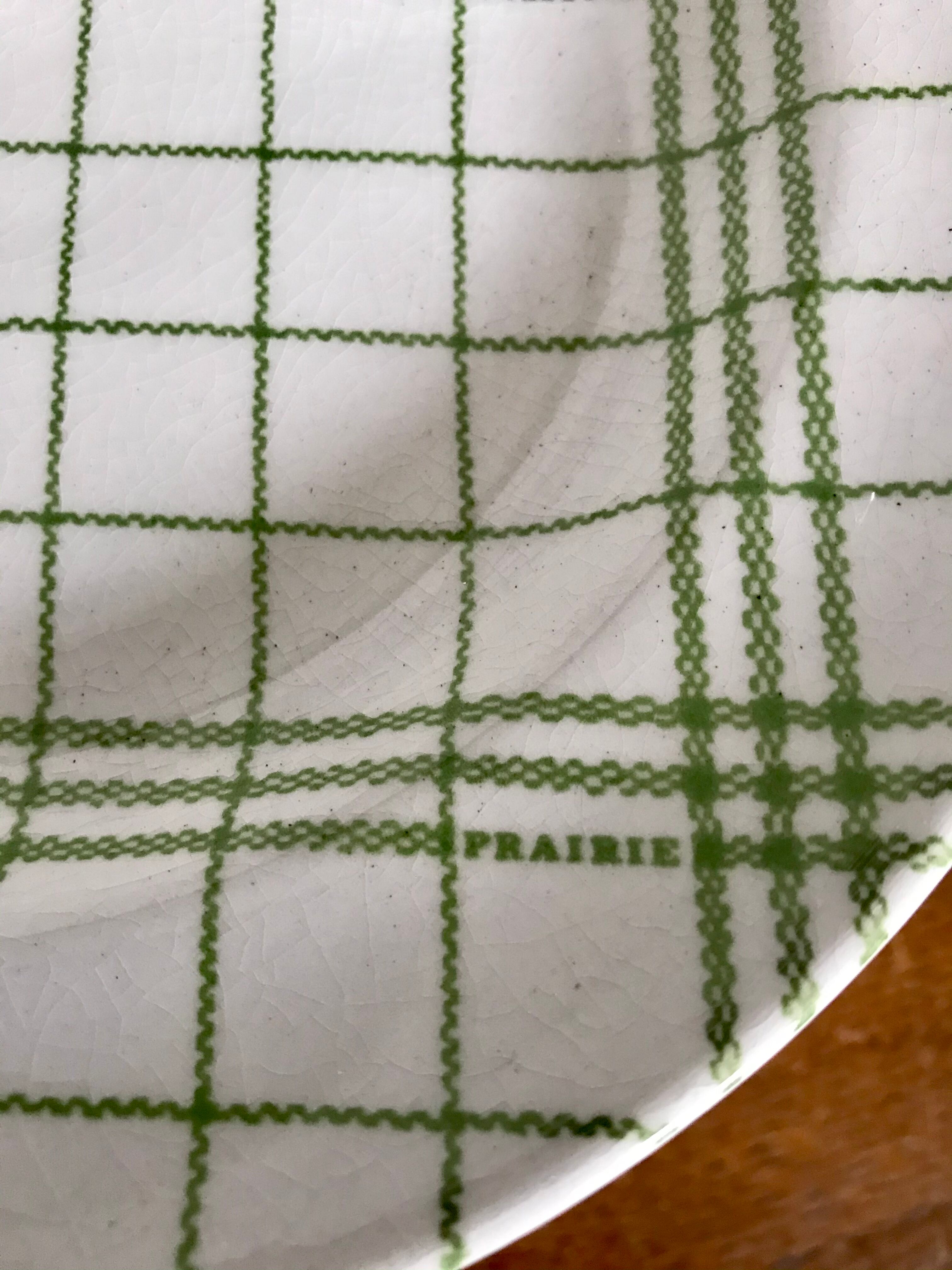 Lot of 12 Gien dessert plates