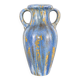 Rare French Art Deco vase in glazed stoneware from Pierrefonds, with glaze.