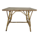 Table basse en rotin