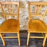 Pair of bistro chairs circa 50s/60s