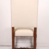 Suite of 6 restored Louis XIII style chairs
