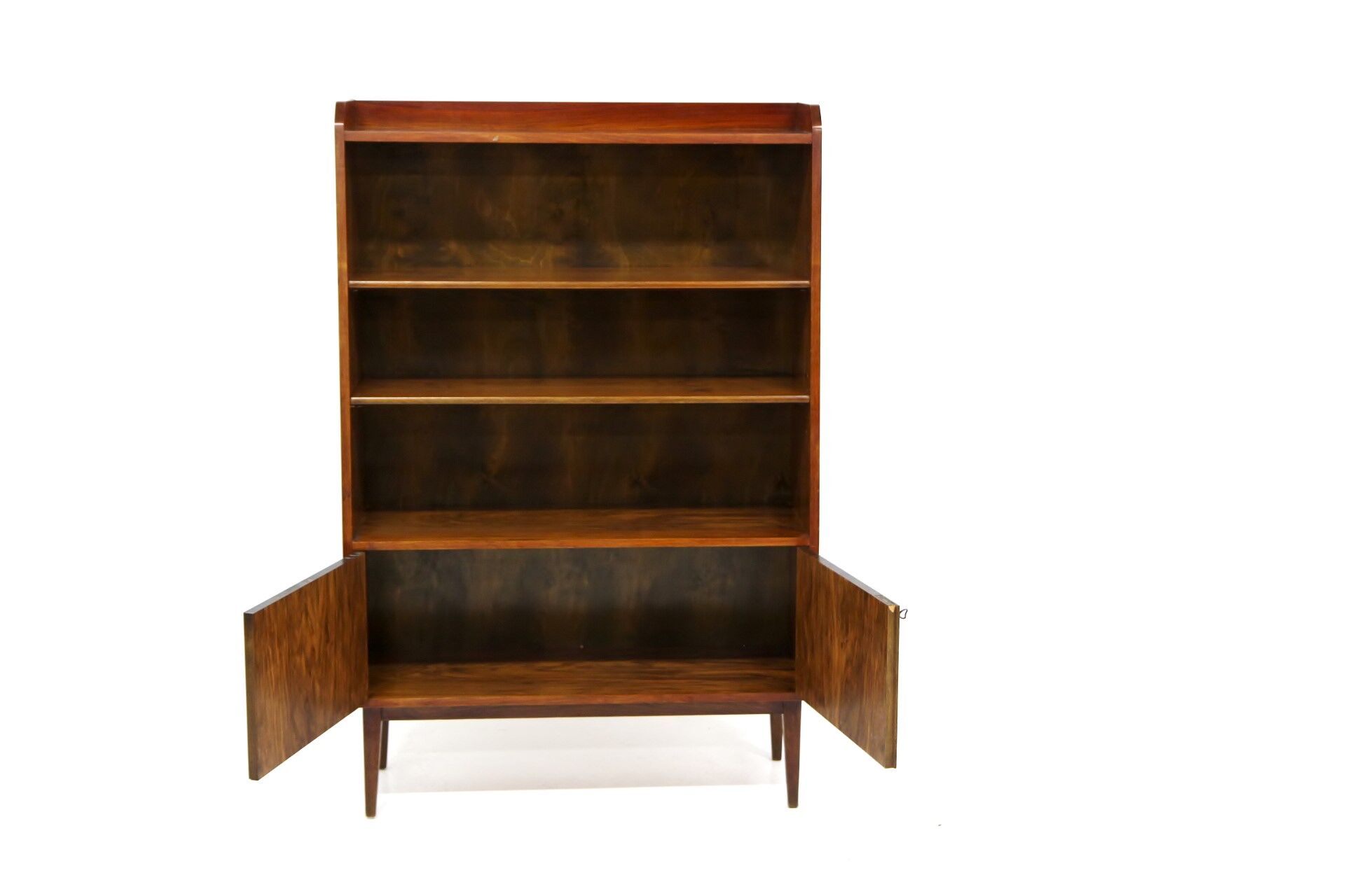 Walnut library, Sweden, 1960