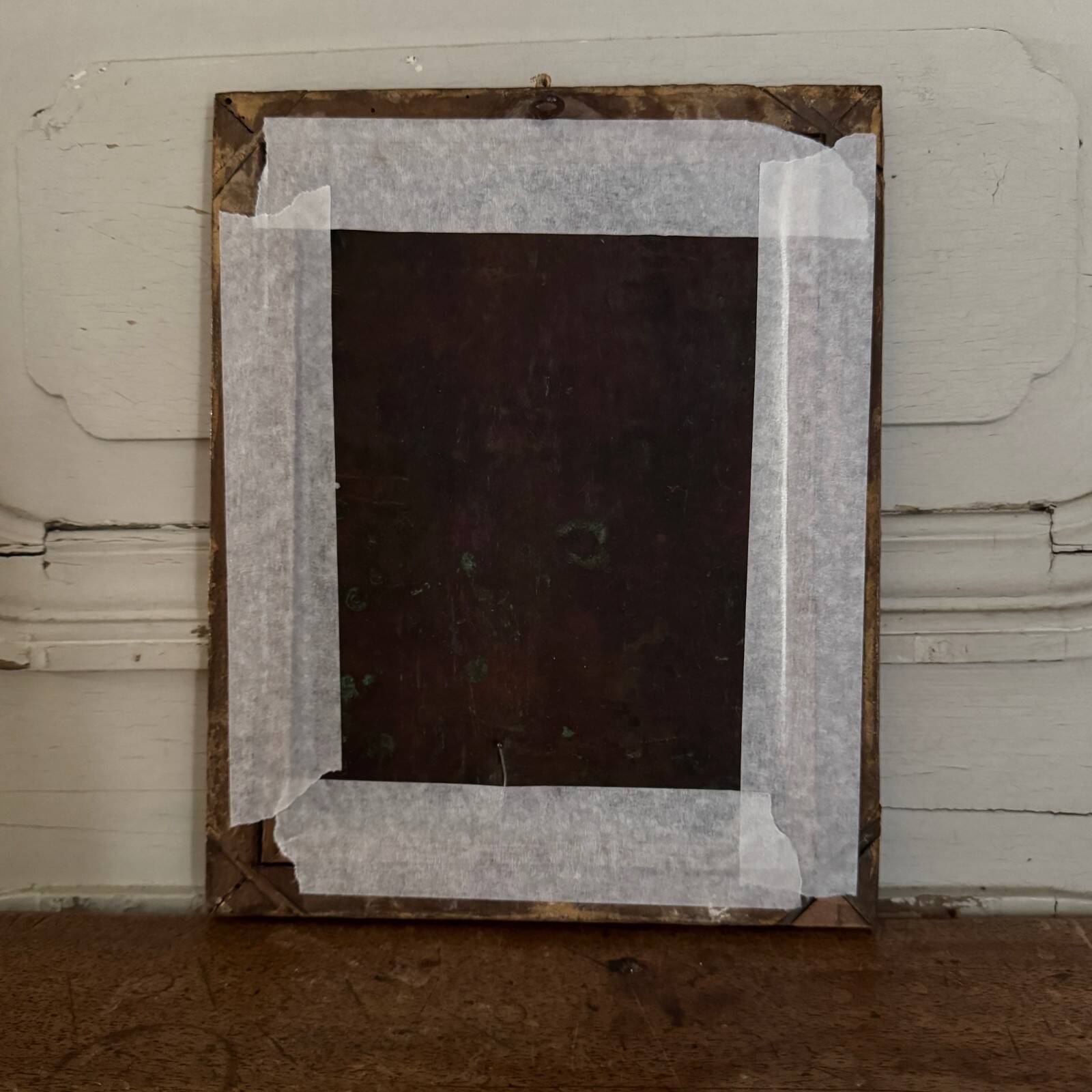 17th century oil on copper depicting Saint Jerome